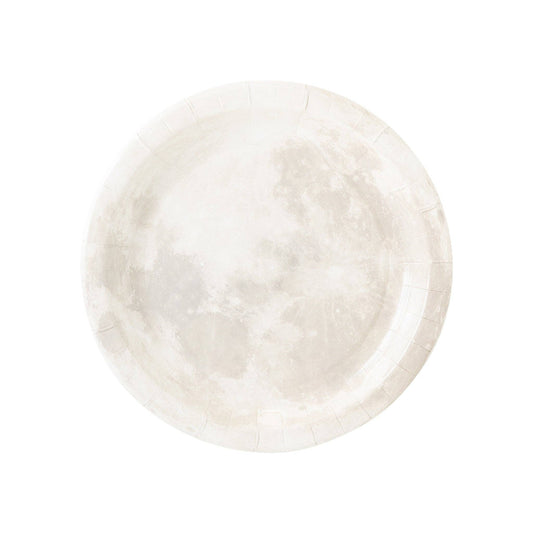 Moon Paper Party Plates - 9"