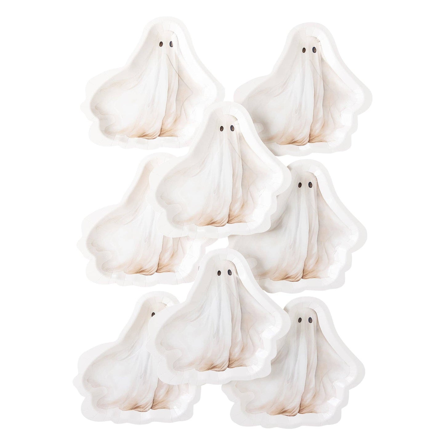 Ghost Paper Party Plates