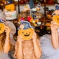 Halloween Pumpkin Dessert Plate