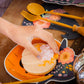 Halloween Pumpkin Dessert Plate