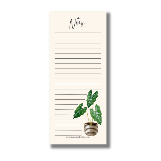Potted Plant Notepad