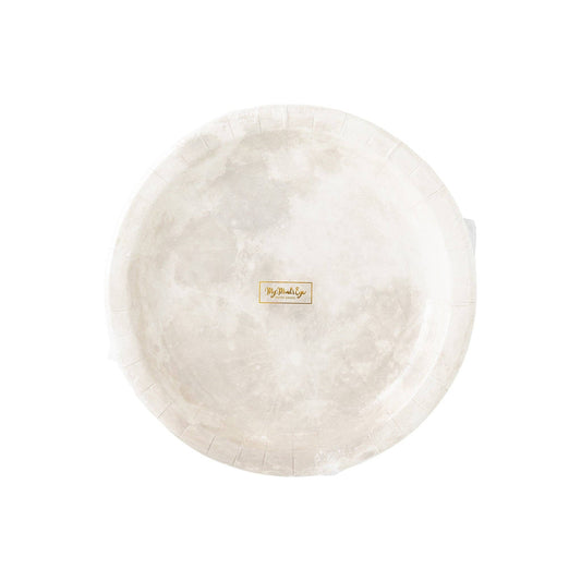 Moon Paper Party Plates - 9"