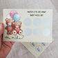 Gender Reveal Scratch Off Postcards