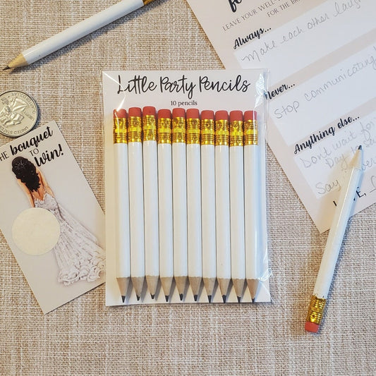 Little Party Pencils - 10 pack